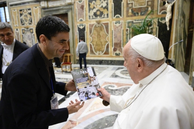 EL PAPA Francesc dona suport a la campanya global  